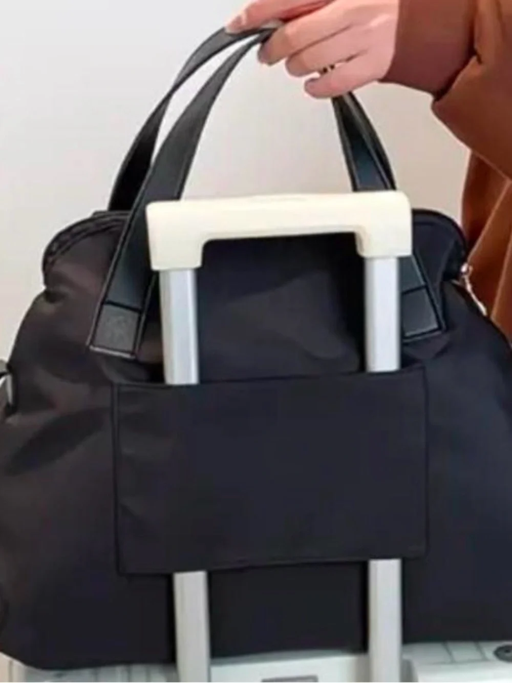 {NEW} Women's Fashion Black Kitty Travel Bag Black